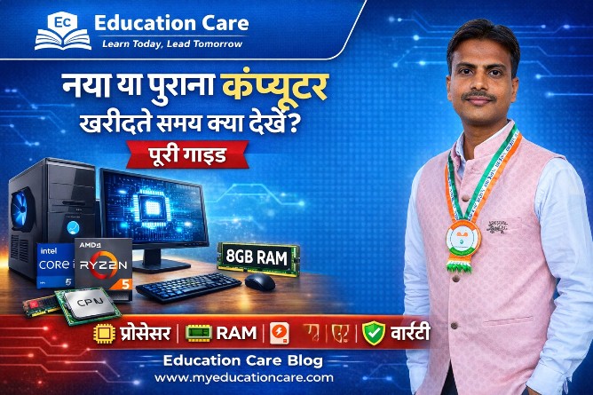 नया या पुराना कंप्यूटर खरीदते समय क्या देखें?(Complete Guide to Buying a New or Used Computer)